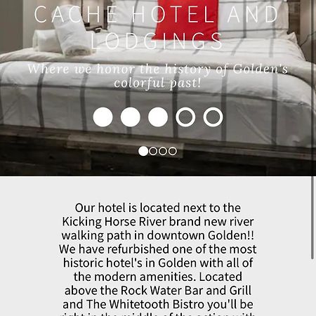 The Cache Hotel And Lodgings Golden Extérieur photo